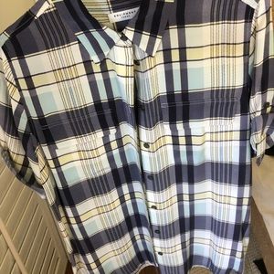 EQUIPMENT silk light weight button up. Worn only a few times; shirt